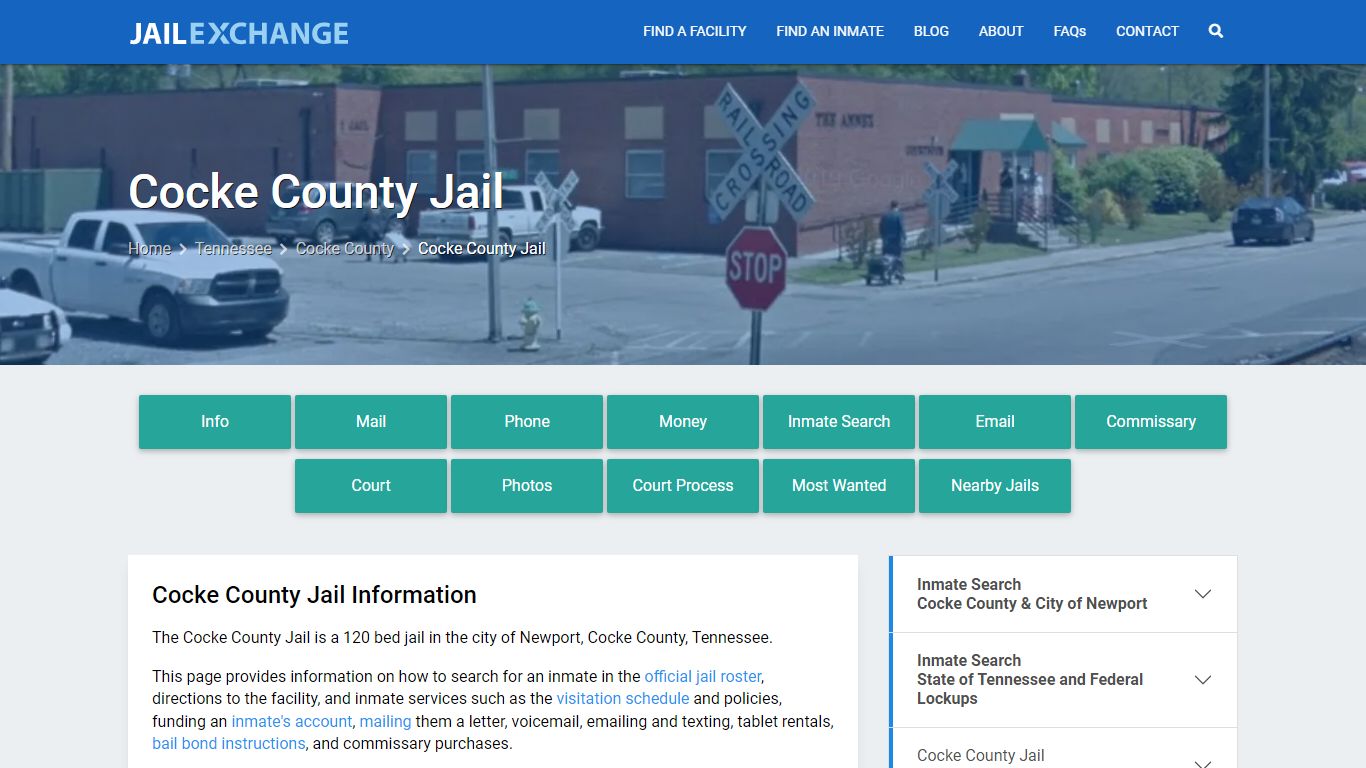 Cocke County Jail, TN Inmate Search, Information